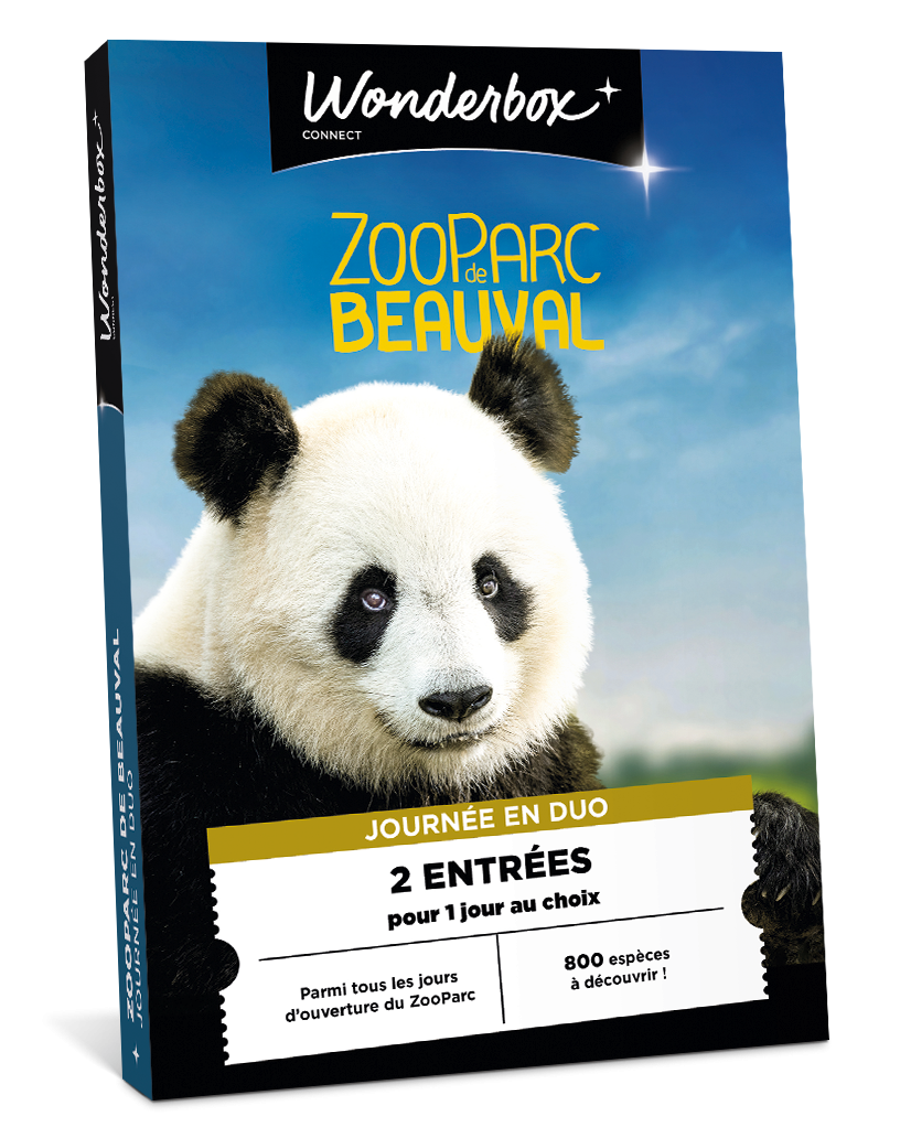 Coffret cadeau ZooParc de Beauval - Journée en Duo | Wonderbox Connect