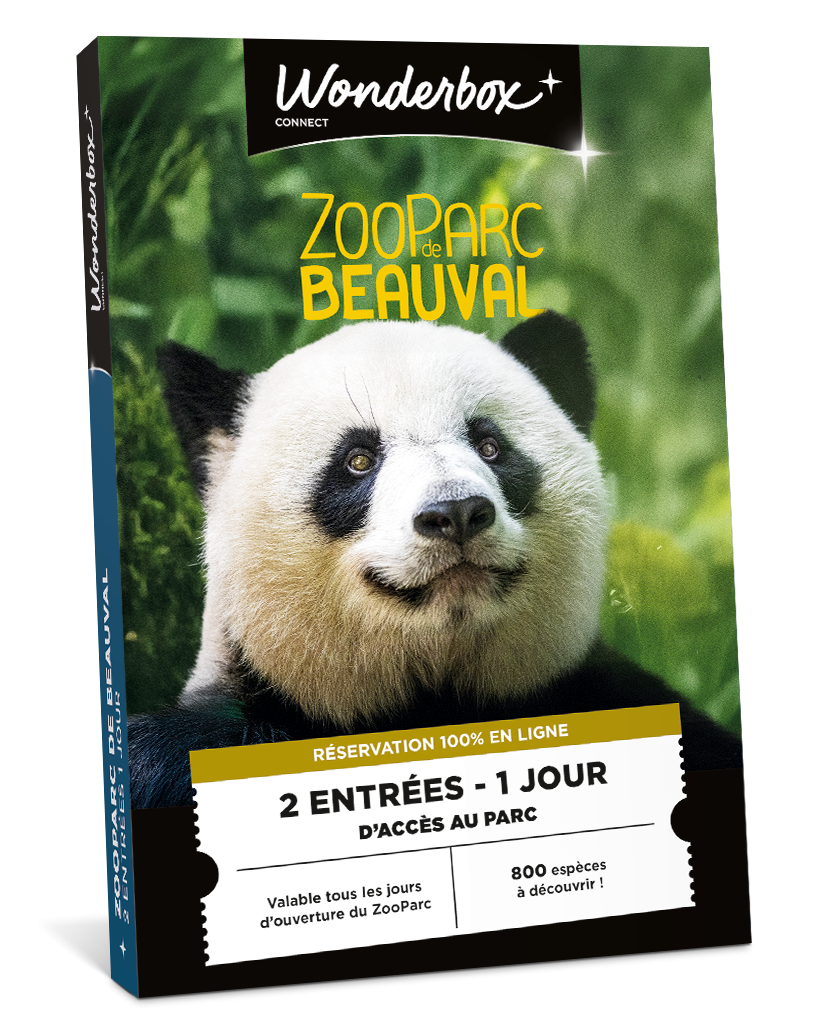 Coffret cadeau ZooParc de Beauval - Journée en Duo | Wonderbox Connect