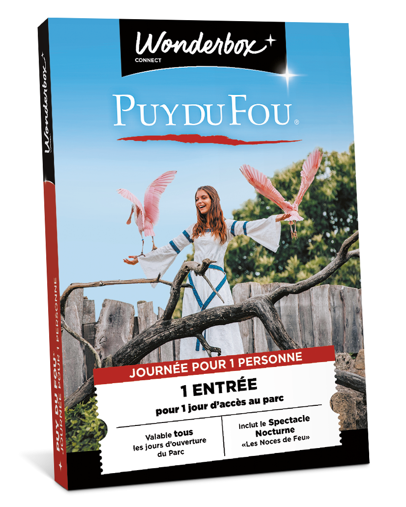 Coffret cadeau Puy du Fou - Journée en solo | Wonderbox Connect
