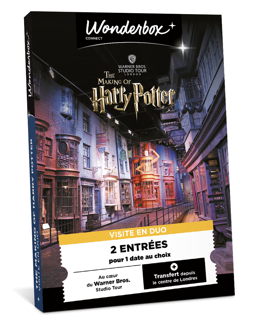 Coffret cadeau Harry Potter Studio - Journée en Duo | Wonderbox Connect