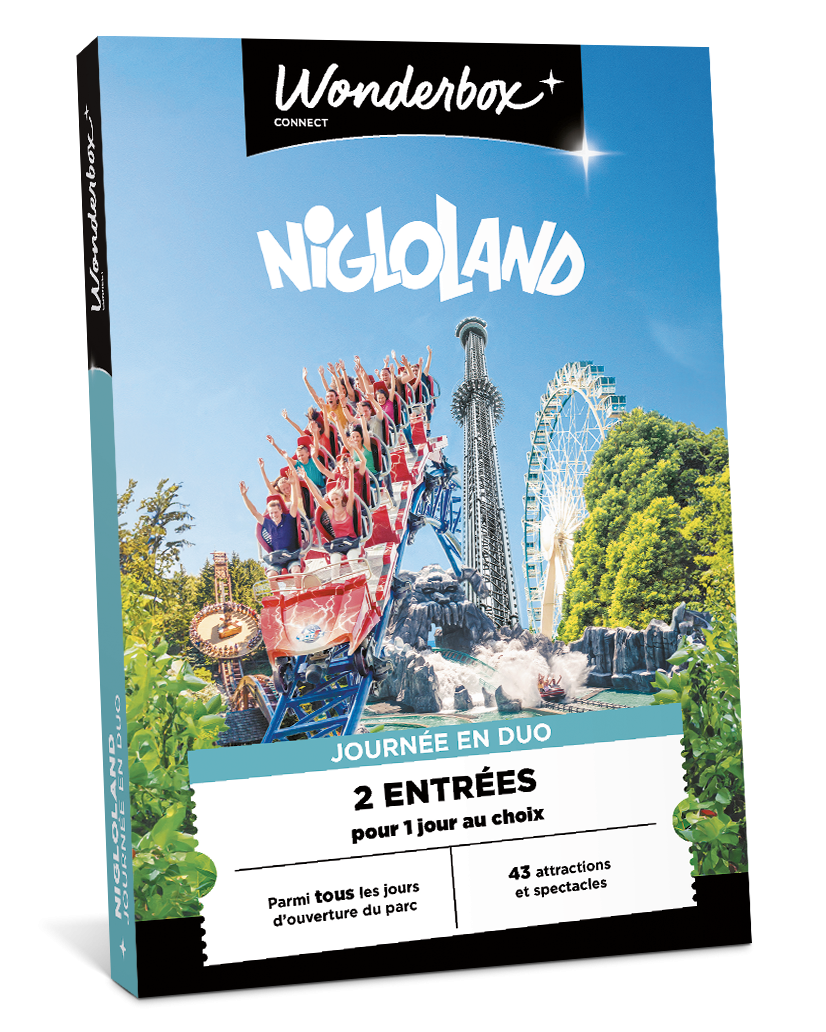 Coffret Cadeau Nigloland - Journée en Duo | Wonderbox Connect