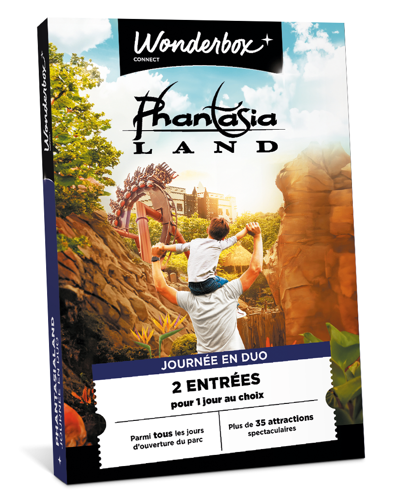 Coffret cadeau Phantasialand - Journée en Duo | Wonderbox Connect