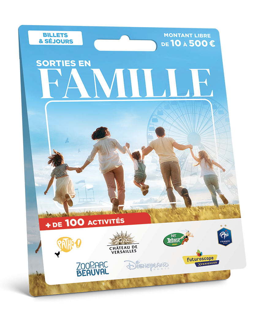 Carte Cadeau - Sorties en Famille | Wonderbox Connect