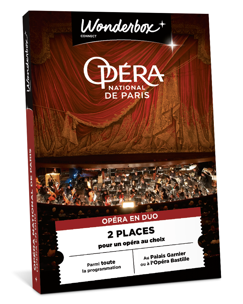Coffret Cadeau Opéra de Paris - 2 Places pour 1 Représentation | Wonderbox Connect