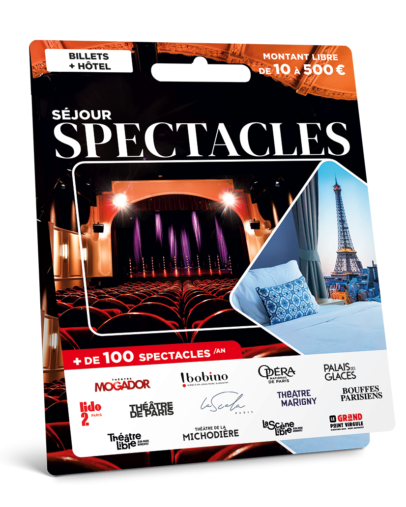 Carte Spectacle à Paris | Wonderbox Connect