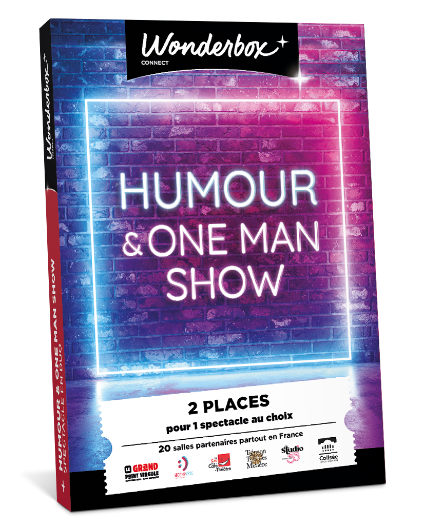 Coffret Cadeau Humour & One Man Show - Spectacle en Duo | Wonderbox Connect