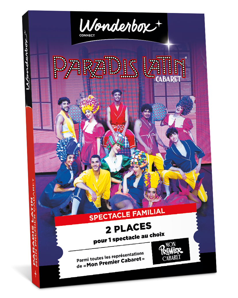 Coffret Cadeau Mon Premier Cabaret - Spectacle en Famille | Wonderbox Connect