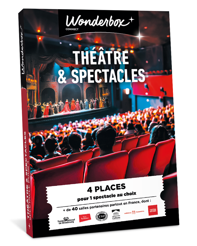 Coffret Cadeau Théâtre & Spectacles - Spectacle Pour 4 | Wonderbox Connect