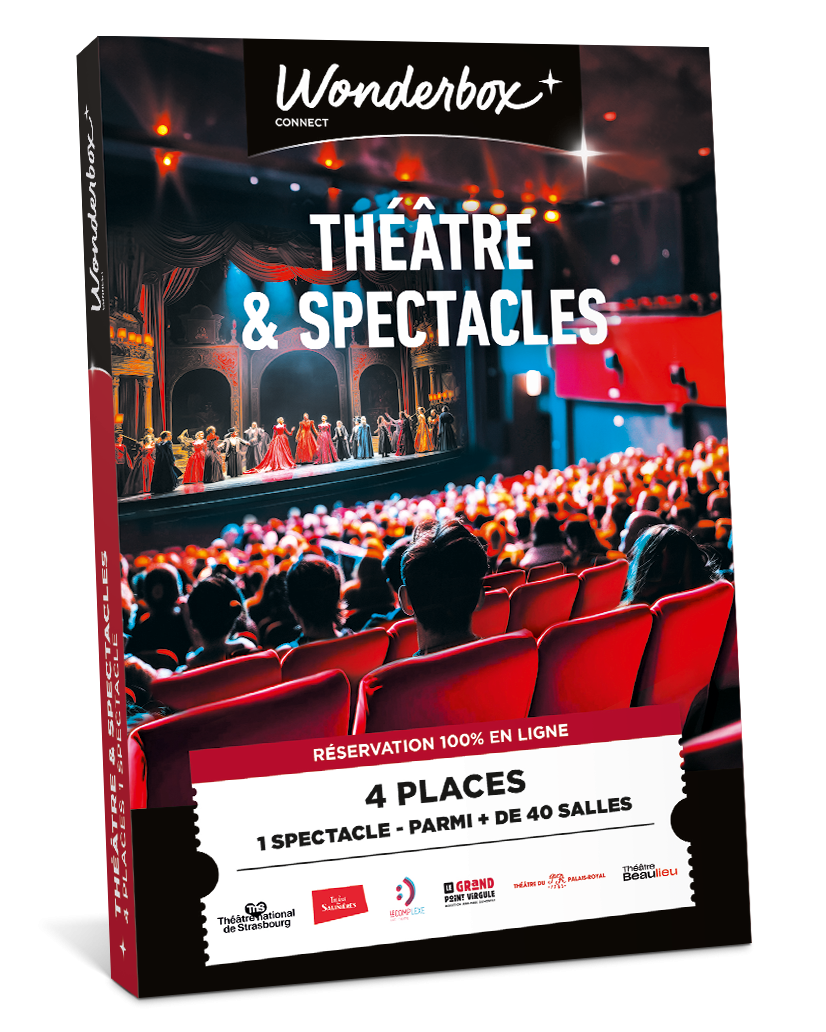 Coffret Cadeau Théâtre & Spectacles - Spectacle Pour 4 | Wonderbox Connect