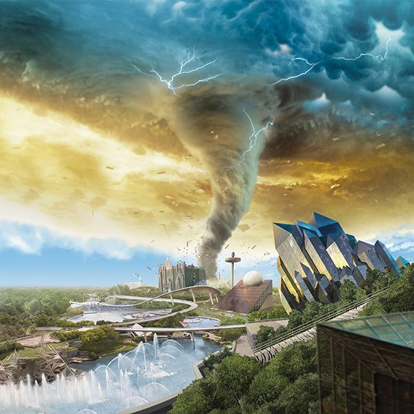 Chasseurs de tornades Futuroscope.