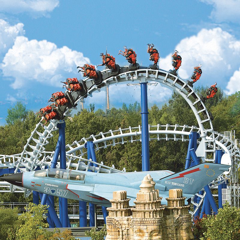 Attrazione a Gardaland.
