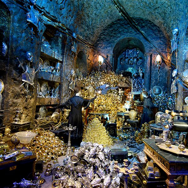 Decorado del estudio de Harry Potter en Londres.