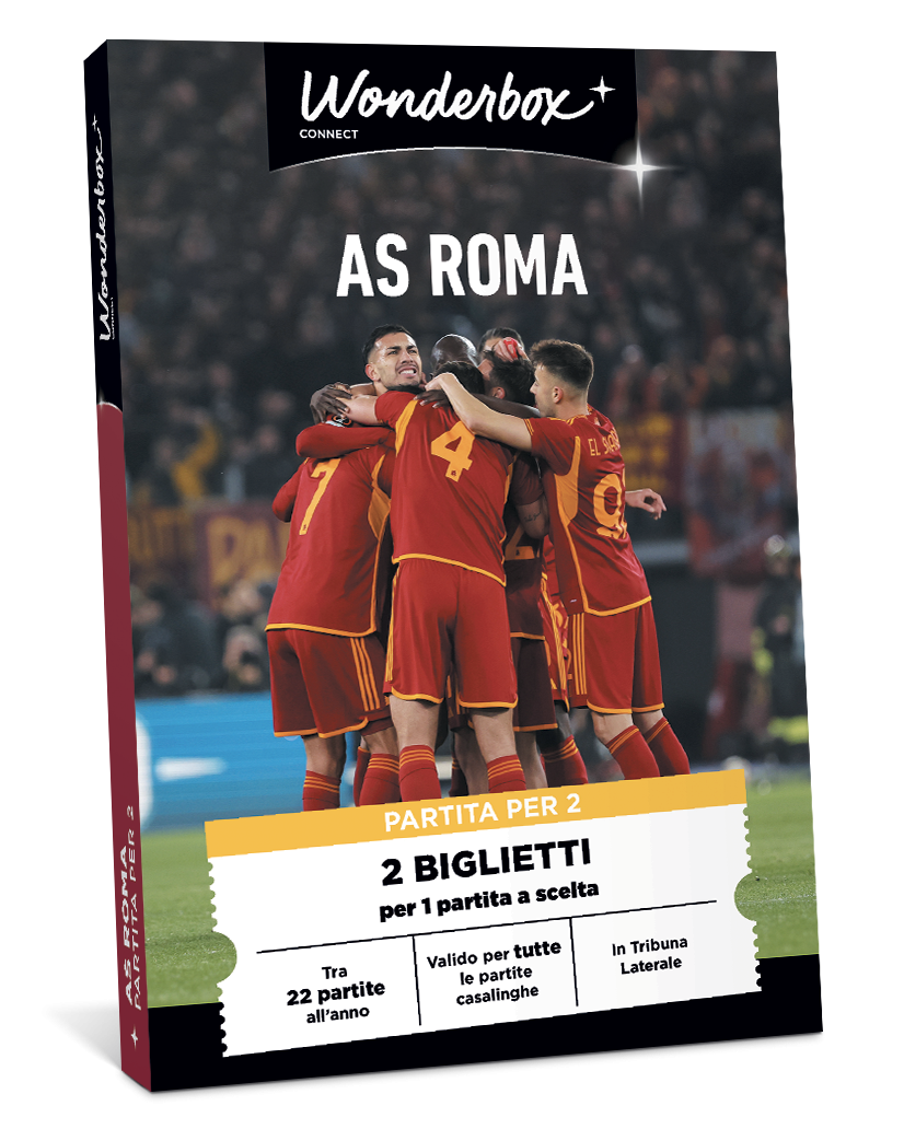 Cofanetto Regalo AS Roma - Partita per due | Wonderbox Connect 