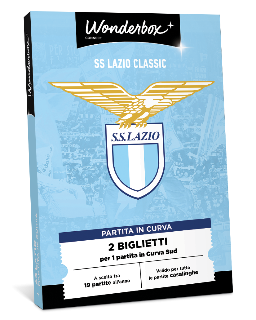 Cofanetto Regalo SS Lazio - Partita per due | Wonderbox Connect