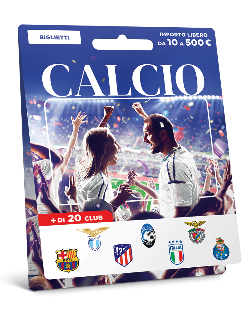 Carta Regalo Calcio - Scegli la tua partita | Wonderbox Connect