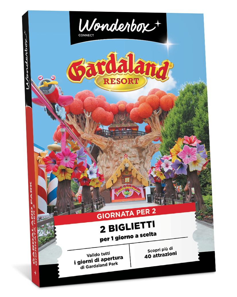 Cofanetto Regalo Gardaland - 1 Giorno di Magia e Divertimento | Wonderbox Connect 