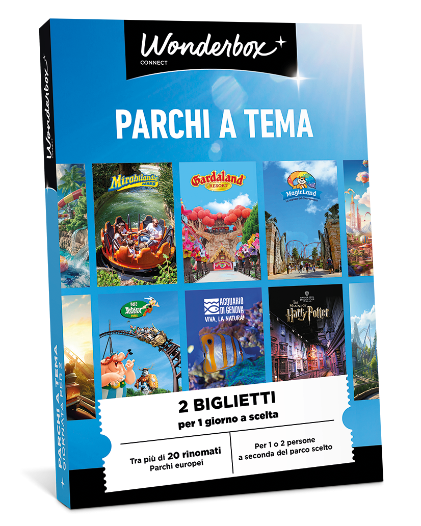 Cofanetto Regalo Parchi a Tema - 1 Giornata Sensazionale | Wonderbox Connect