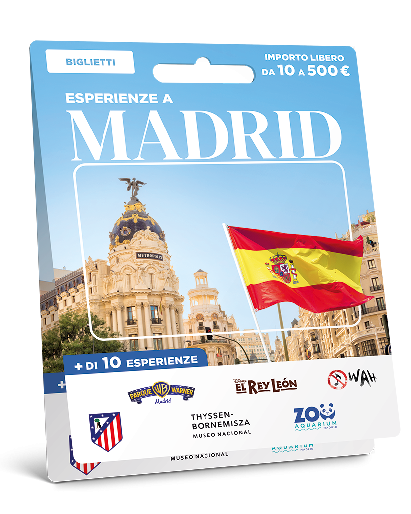 Carta Città di Madrid - Scopri la Capitale Spagnola | Wonderbox Connect