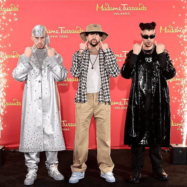 The Bad Bunny's wax statut.