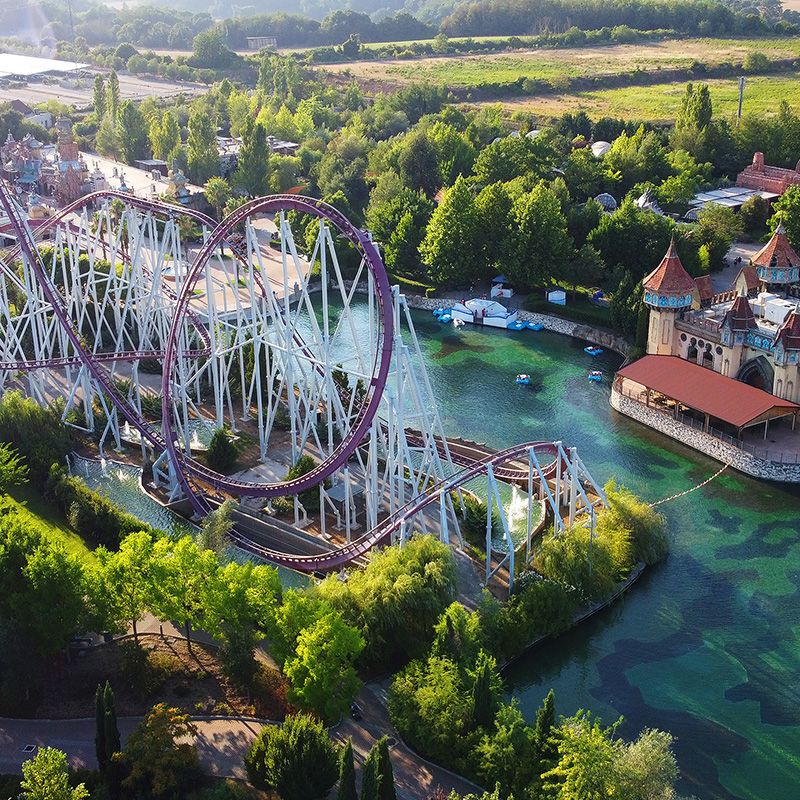 Attrazione a Magicland.