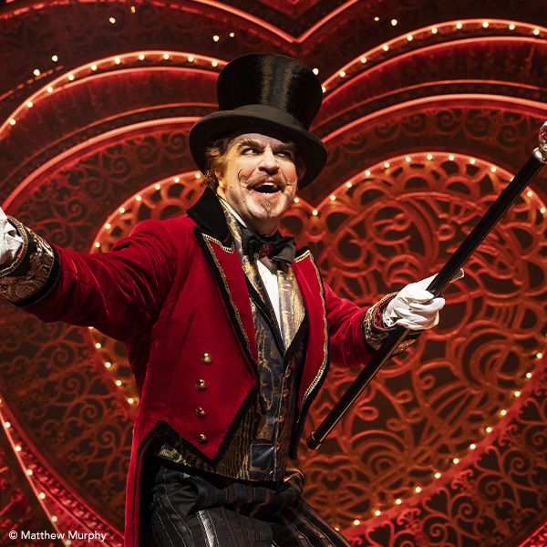 A scene from the Moulin Rouge Broadway show.