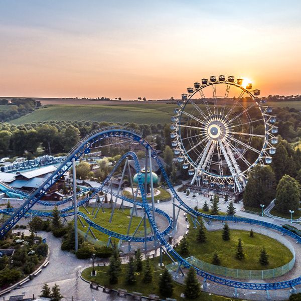 Grande roue au Nigloland.