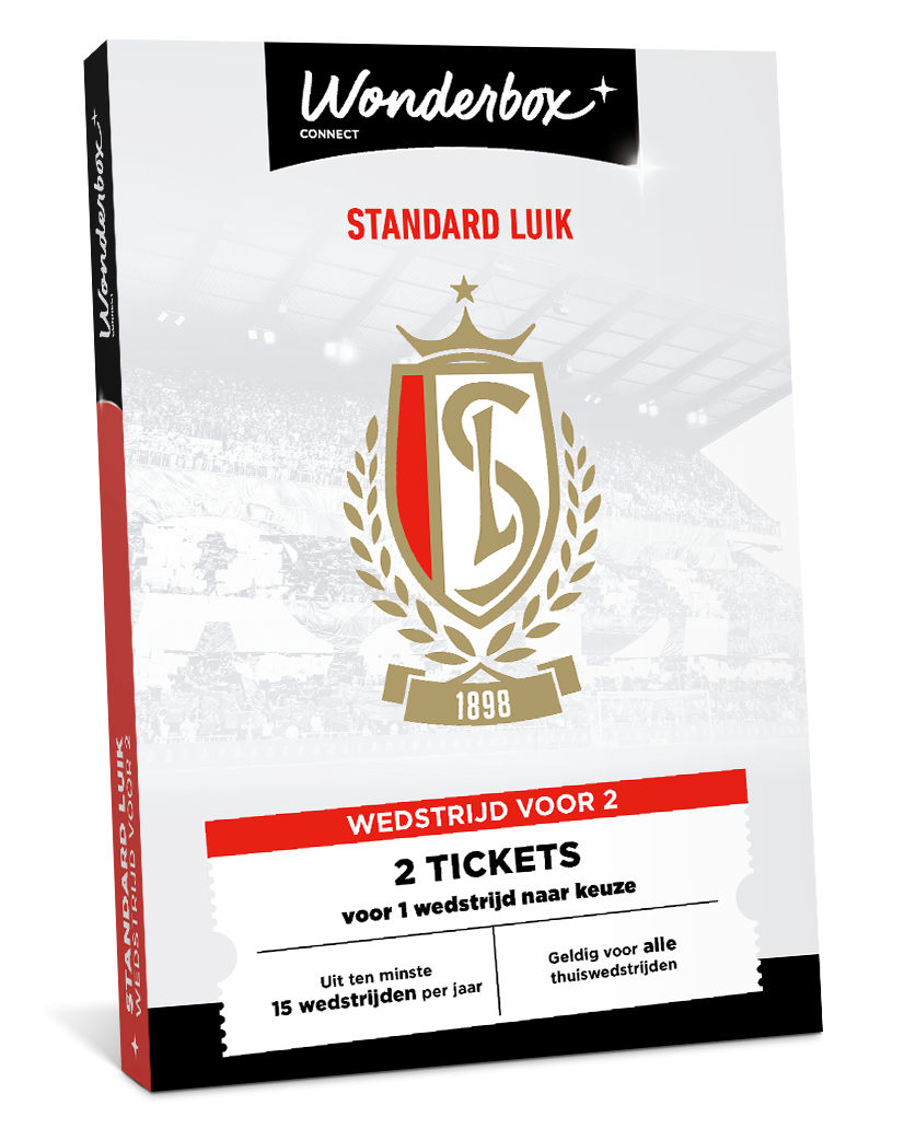 Geschenkdoos Standard de Liège Classic - Wedstrijdtickets voor Twee | Wonderbox Connect