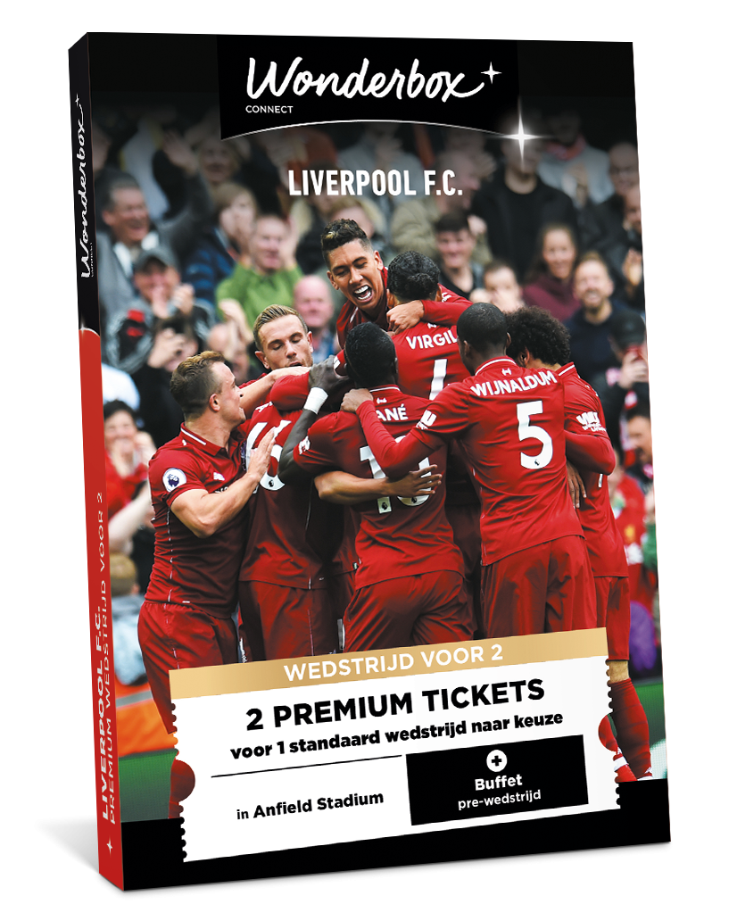 Geschenkdoos Liverpool FC Classic - Wedstrijd & Beleving | Wonderbox Connect