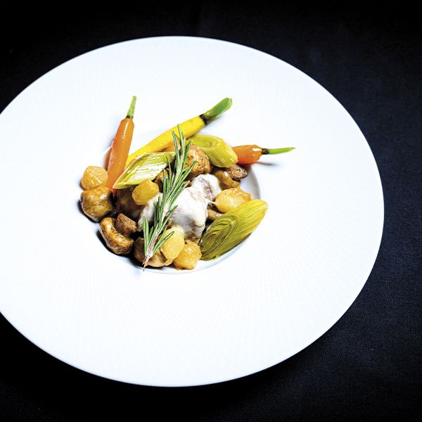 Plat de dîner.  