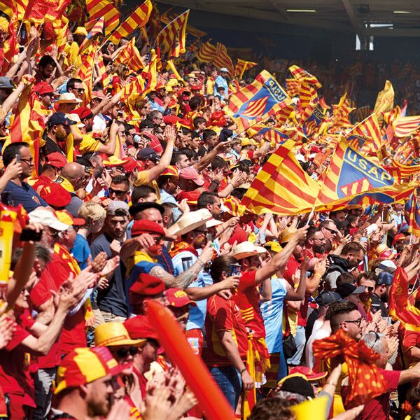 Supporters d'USAP.