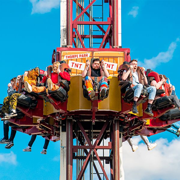 An attraction at the Thorpe Park.