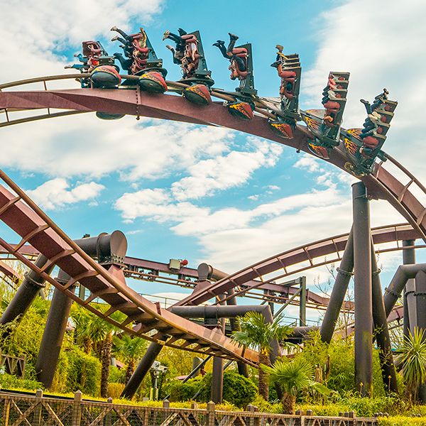 An attraction at the Thorpe Park.