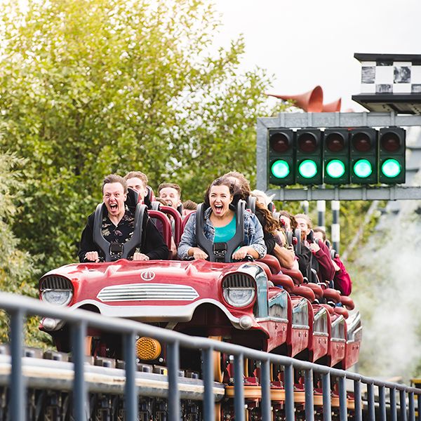 An attraction at the Thorpe Park.