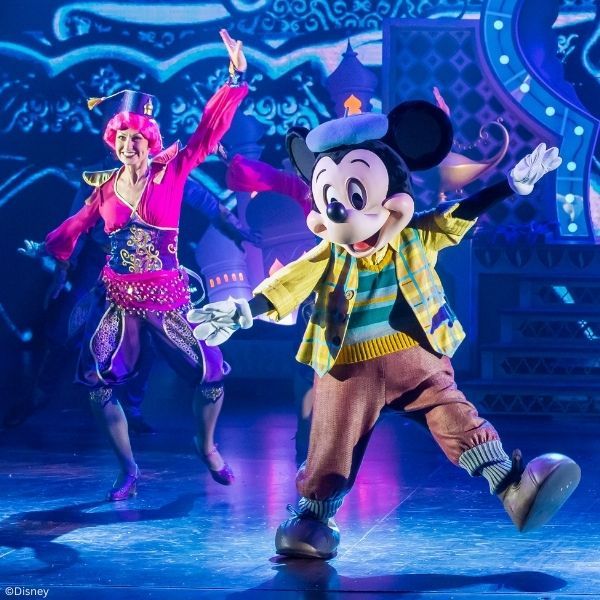 Mickey au Disneyland Paris.