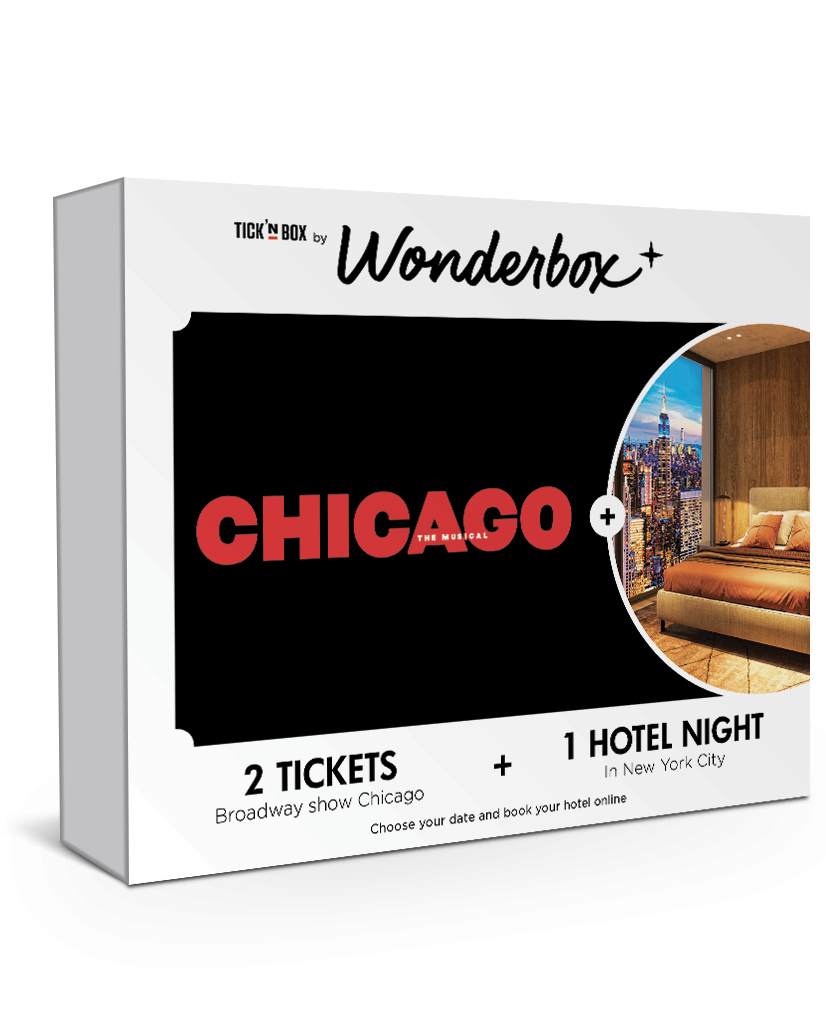 Chicago Broadway Stay Gift Box | Wonderbox Connect