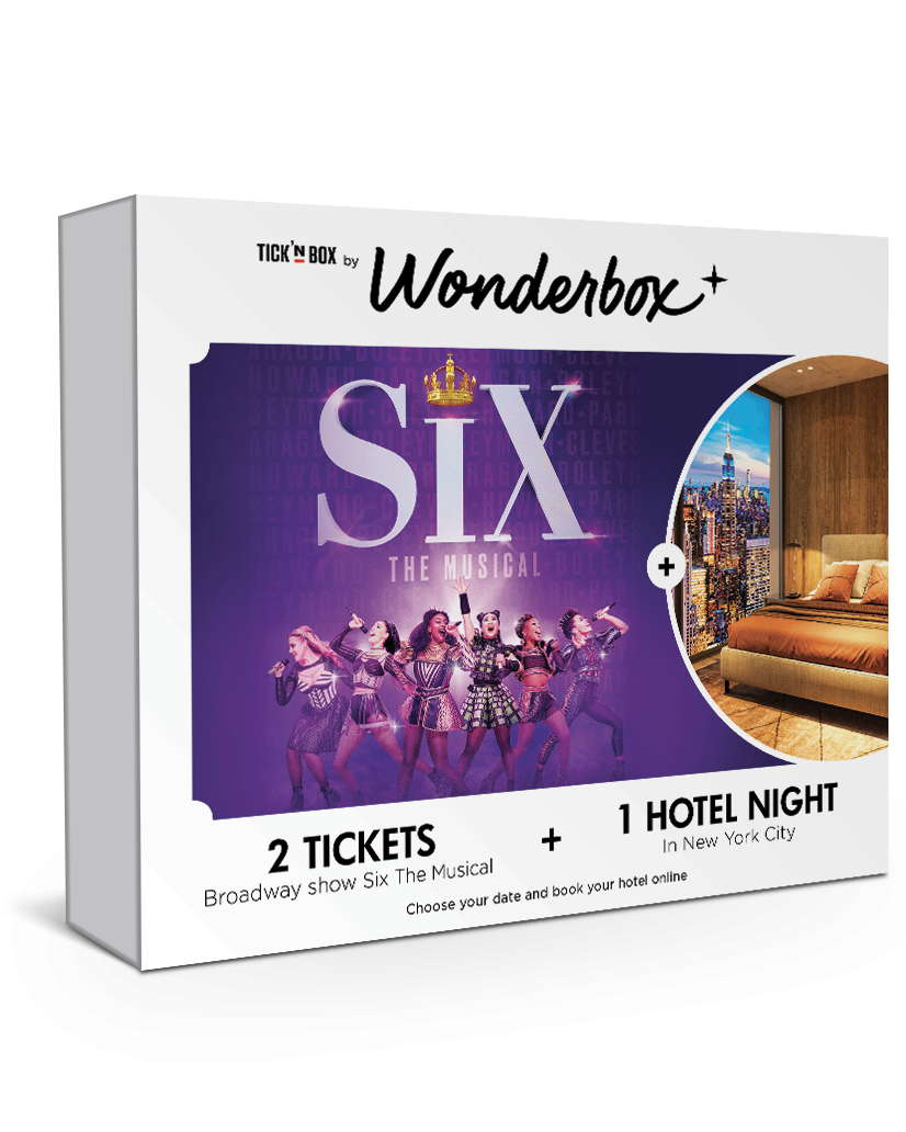 Six Broadway Stay Gift Box | Wonderbox Connect