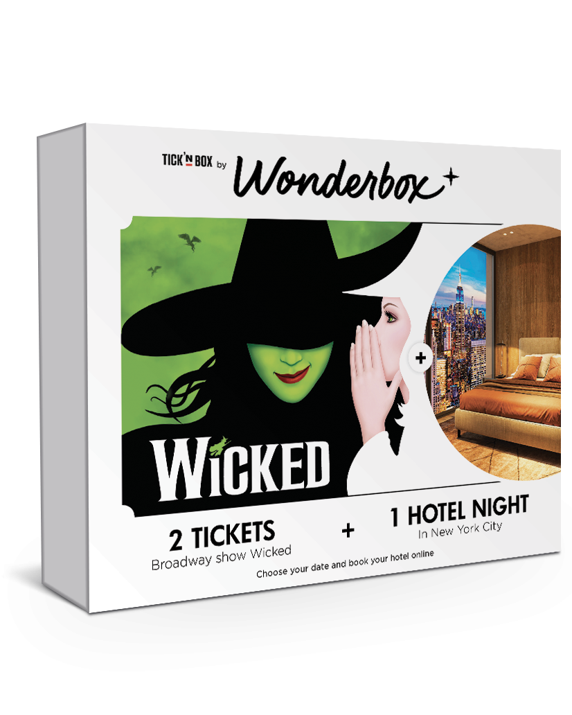 Wicked Broadway Stay Gift Box | Wonderbox Connect