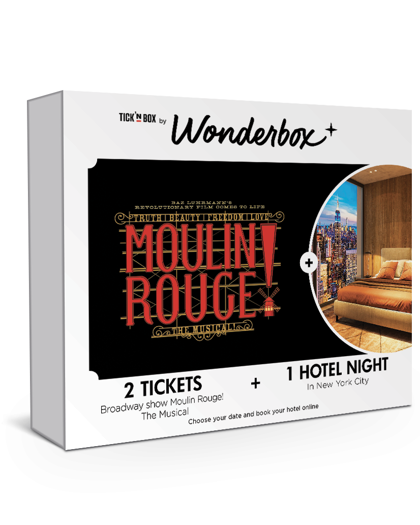 Moulin Rouge Broadway Stay Gift Box| Wonderbox Connect