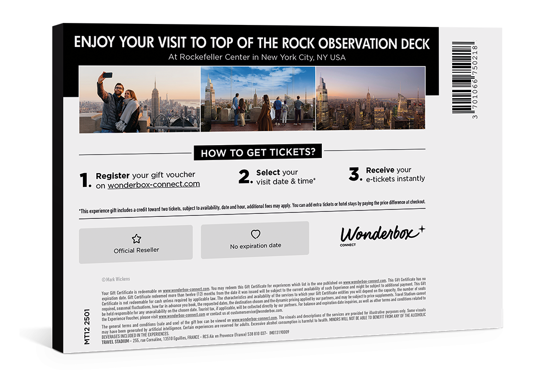 Top of the Rock at Rockefeller Center