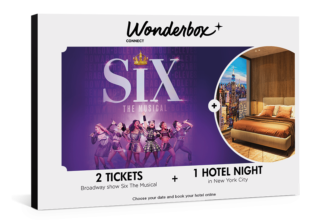 Six Broadway Stay Gift Box | Wonderbox Connect
