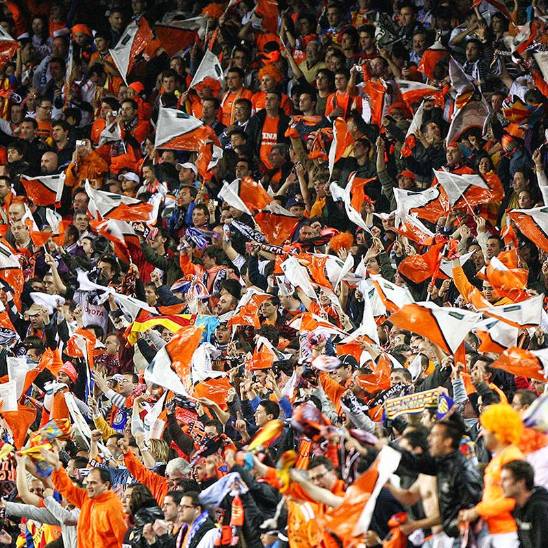 Aficionados del Valencia Basket.