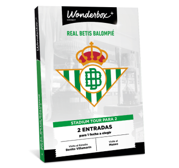 Cofre Regalo Real Betis - Stadium Tour en Duo | Wonderbox Connect Cofre Regalo Real Betis - Stadium Tour en Duo | Wonderbox Connect