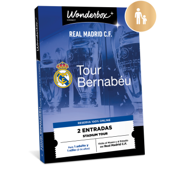 Real Madrid C.F. Tour Bernabéu - Familia: 1 adulto + 1 niño