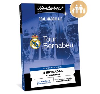Real Madrid C.F. Tour Bernabéu - Familia: 2 adultos + 2 niños