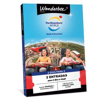 Cofre Regalo PortAventura - 2 Días en Duo | Wonderbox Connect