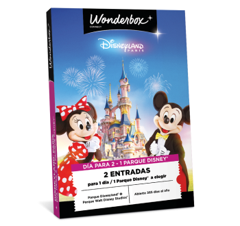 Cofre Regalo Disneyland París - 1 Día en 1 Parque en Duo | Wonderbox Connect Cofre Regalo Disneyland París - 1 Día en 1 Parque en Duo | Wonderbox Connect