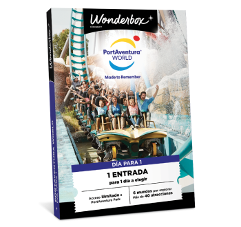 Cofre Regalo PortAventura - 1 Día para 1 Adulto | Wonderbox Connect Cofre Regalo PortAventura - 1 Día para 1 Adulto | Wonderbox Connect