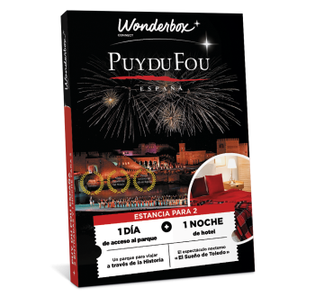 Cofre Regalo Puy du Fou España - Estancia en Duo | Wonderbox Connect Cofre Regalo Puy du Fou España - Estancia en Duo | Wonderbox Connect
