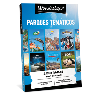 Cofre Regalo Multi Parques - 1 Día en 1 Parque | Wonderbox Connect Cofre Regalo Multi Parques - 1 Día en 1 Parque | Wonderbox Connect