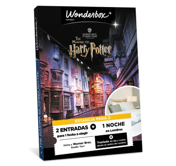 Cofre Regalo Harry Potter Studio - Estancia en Duo | Wonderbox Connect Cofre Regalo Harry Potter Studio - Estancia en Duo | Wonderbox Connect